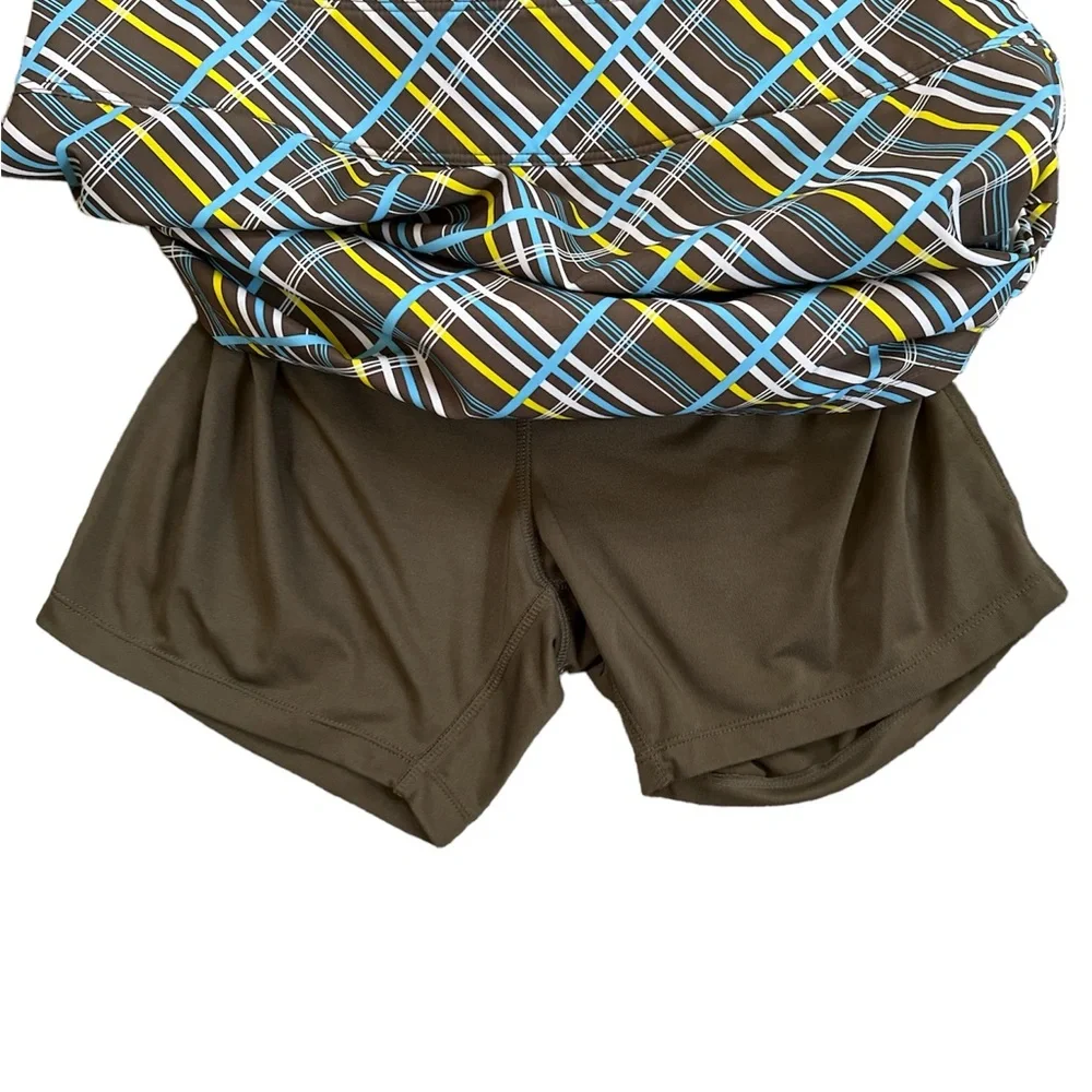 Jofit Signature Plaid Performance Golf Skort Size:‎ 8
